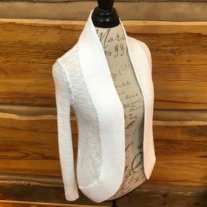 Lily Pulitzer white lightweight cardigan sweater